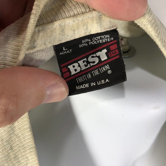 VTG WEBELOS CAMP 1993 TAWAKONI SINGLE STITCH USA MADE SHIRT 90s DISCOLORED TEE L - Picture 7 of 12